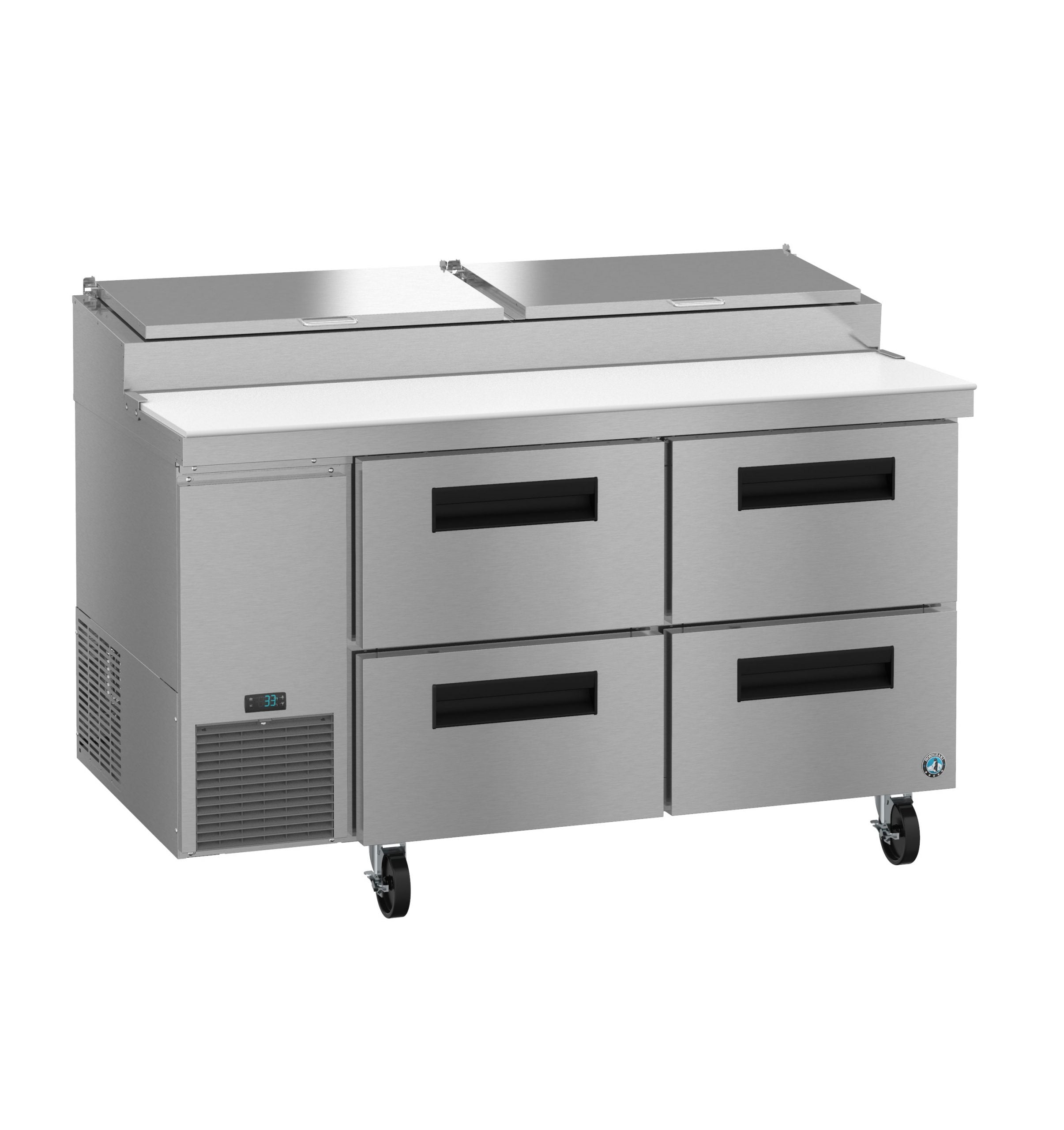 Hoshizaki PR60B-D4 | 60" Wide 4 Drawer Pizza Prep Table - PR60B-D4