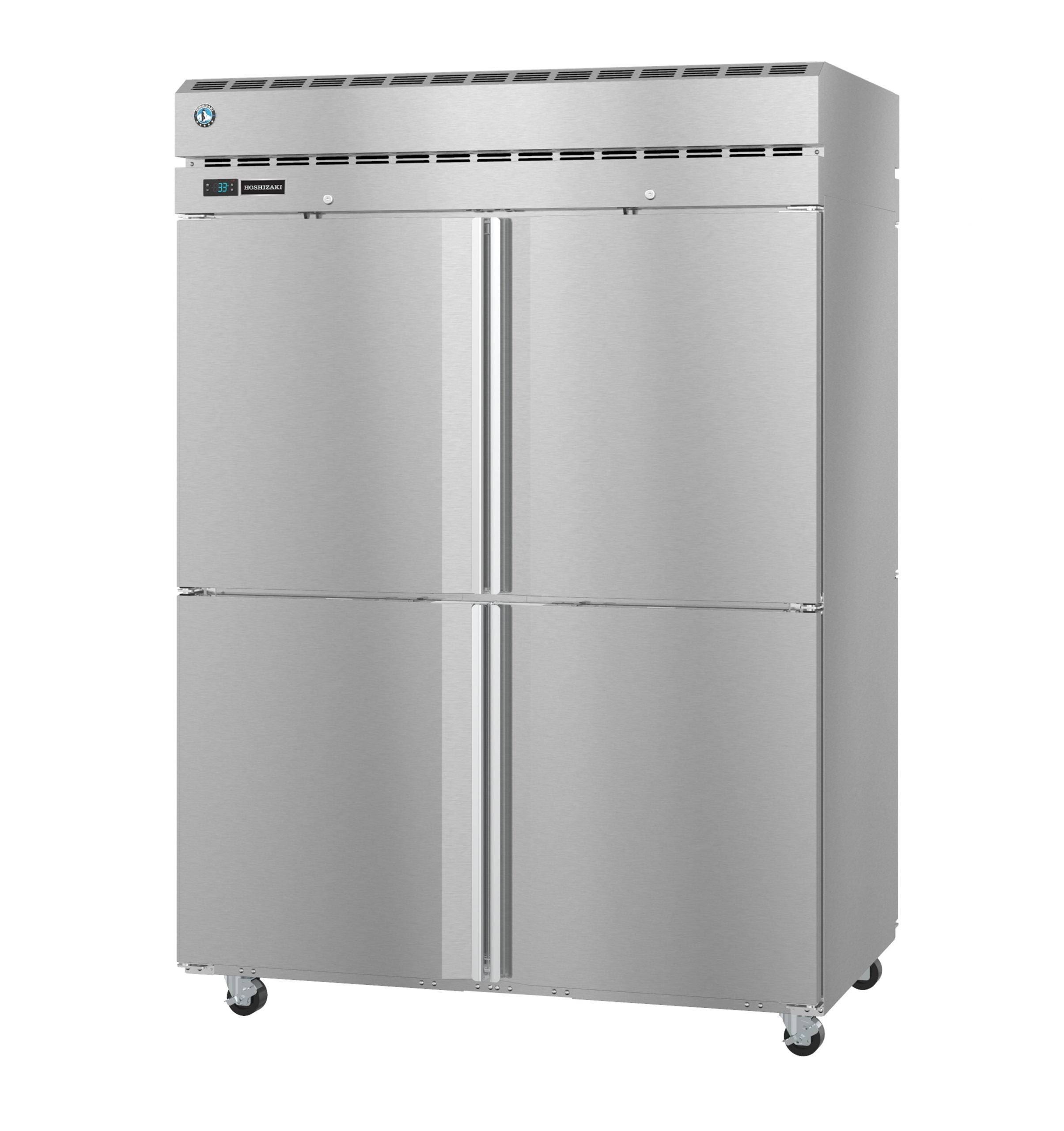 Hoshizaki PT2A-HS-HS | 55" Wide 8 Door Top Mount Pass-Thru Refrigerator - PT2A-HS-HS