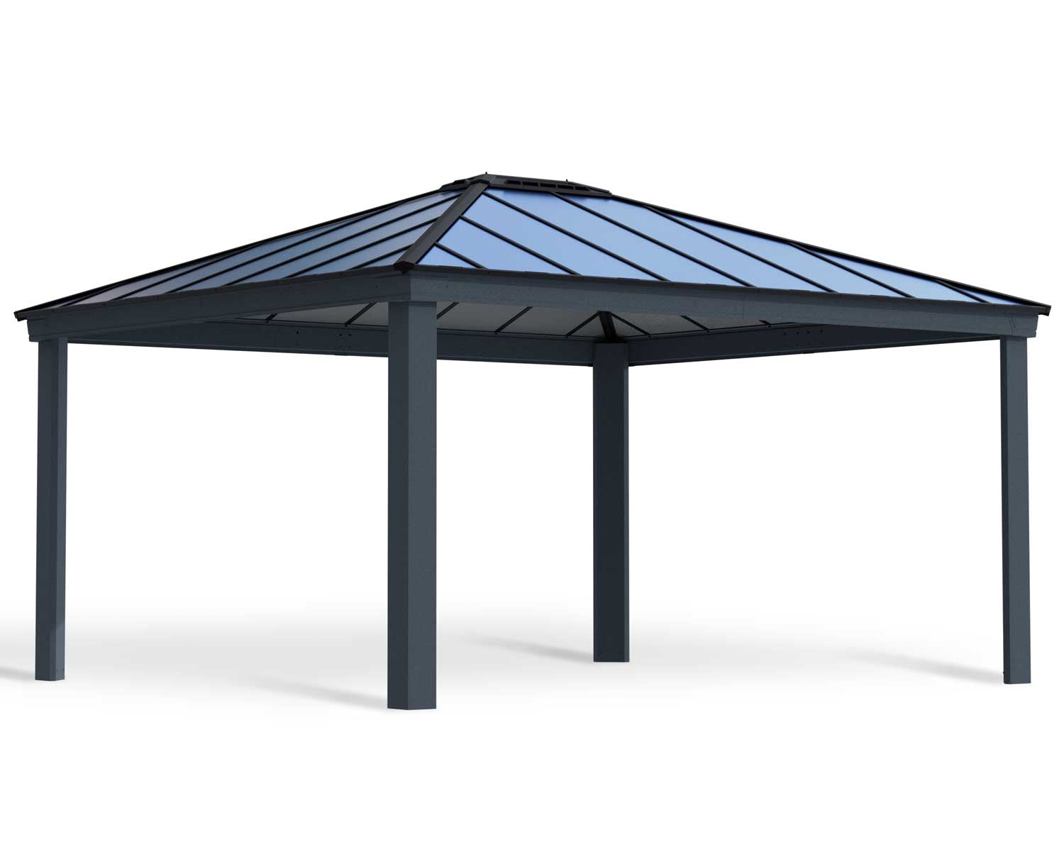 Palram - Canopia | Colorado Carport Kit - Grey Structure - HG9137