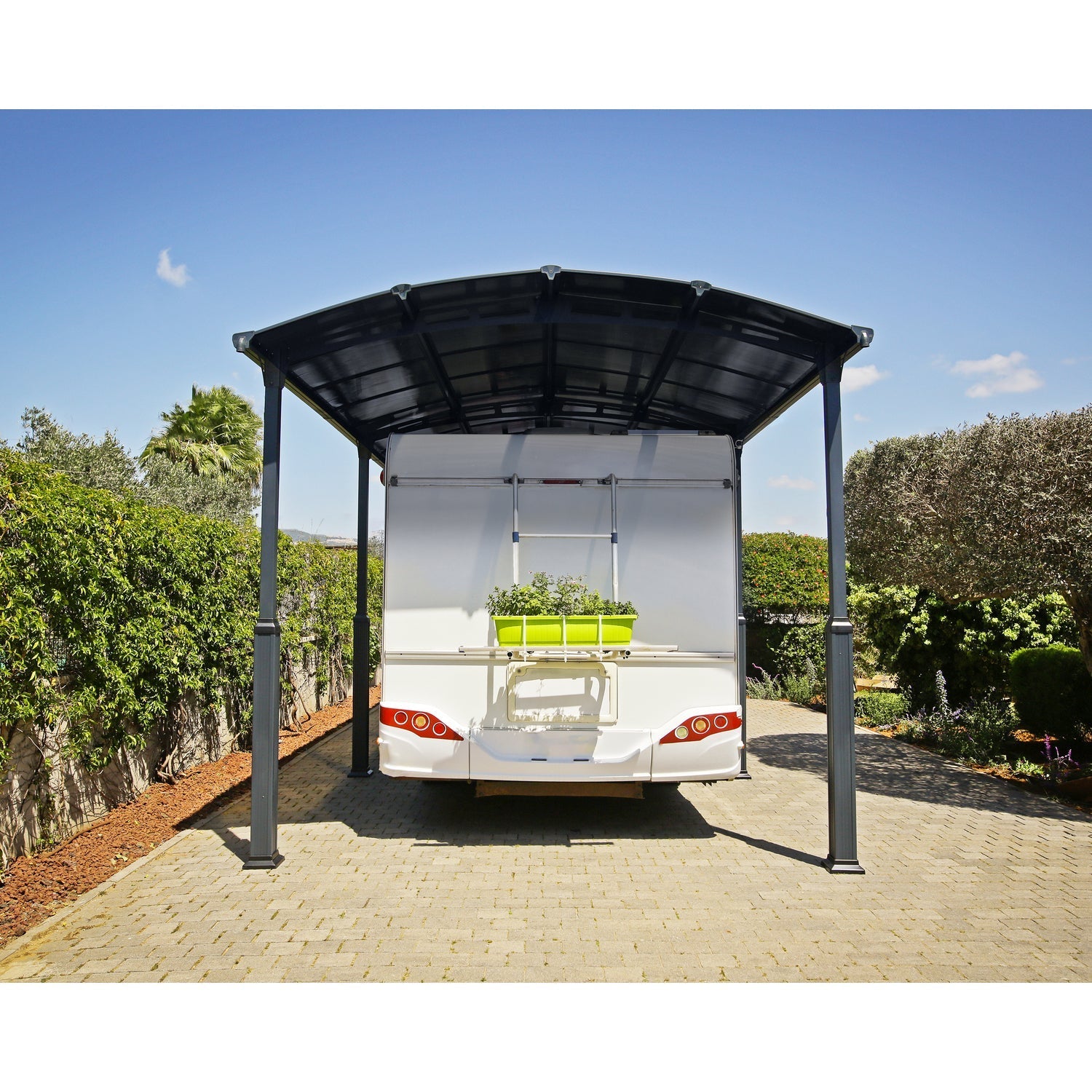 Palram - Canopia | Arcadia Alpine RV Carport 12x28x11.5 ft - HG9127