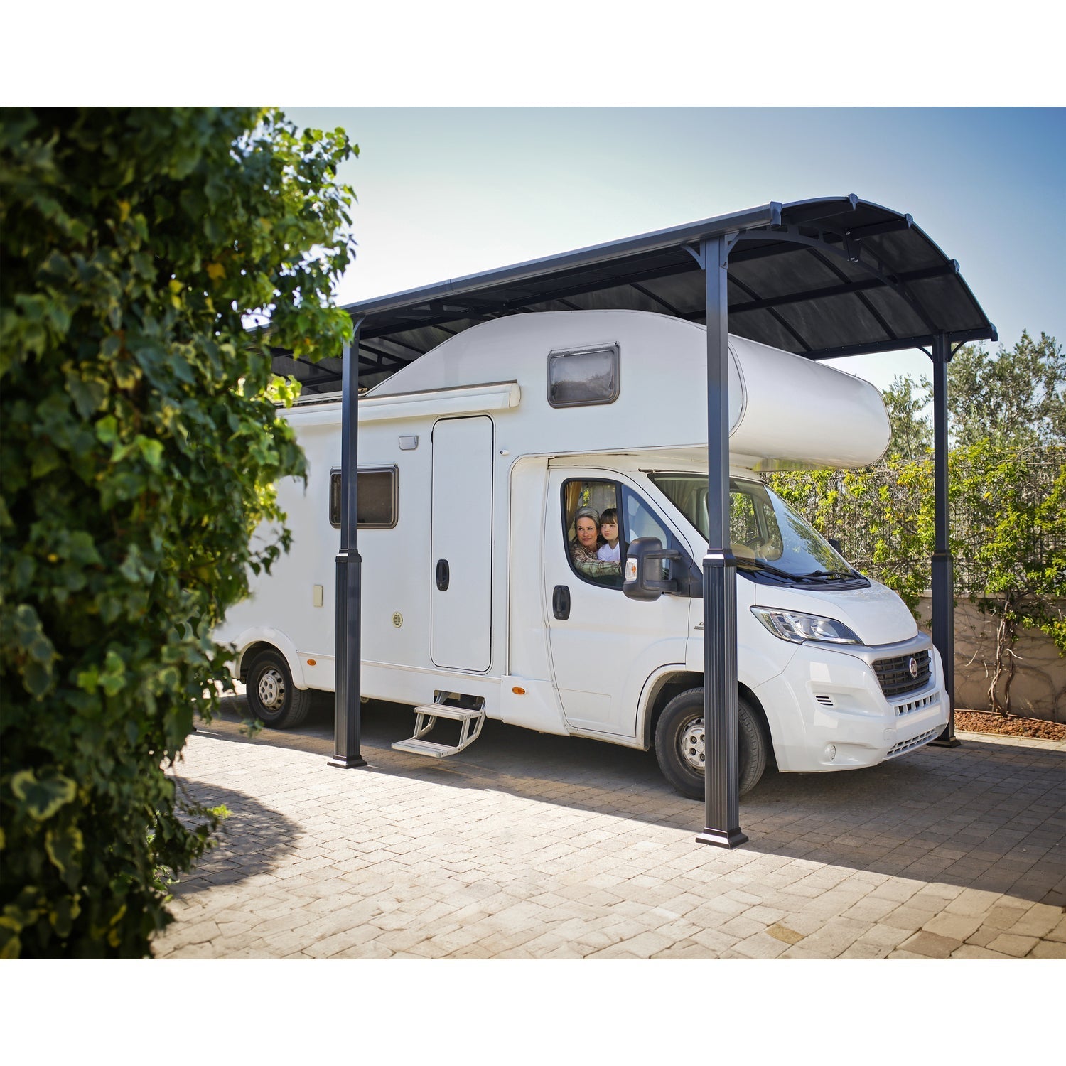 Palram - Canopia | Arcadia Alpine RV Carport 12x35x11.5 ft - HG9128