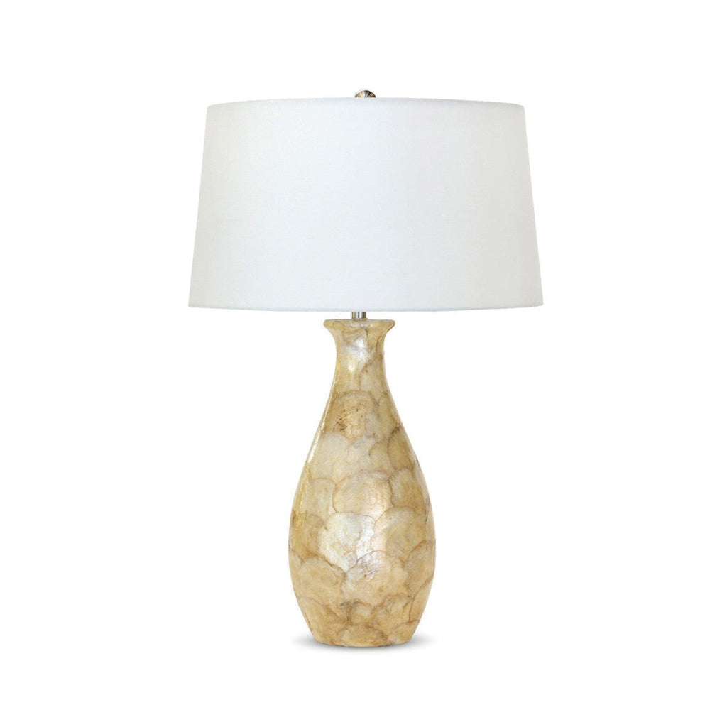 Park Hill Collection Pearl Capiz Table Lamp - ELT10023