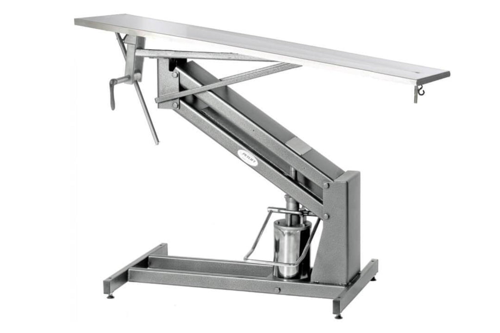 VetLine Hydraulic Veterinary Surgery Table with Foot Pump - TSZ-9020H-SV