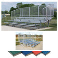 Bleacher Powder Coated Bleachers with Vertical Picket Railing - NB0415CV