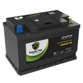 PowerTex 2022 Volkswagen Passat L4 2.0L Replacement Car Battery BCI Group 48 Lithium LiFePO4 Automotive Powertex Battery - PTLG48-0539
