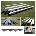 Bleacher Preferred Powder Coated Low Rise - LR0408CP