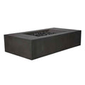 Pyromania Moderne Fire Table Charcoal angle silo