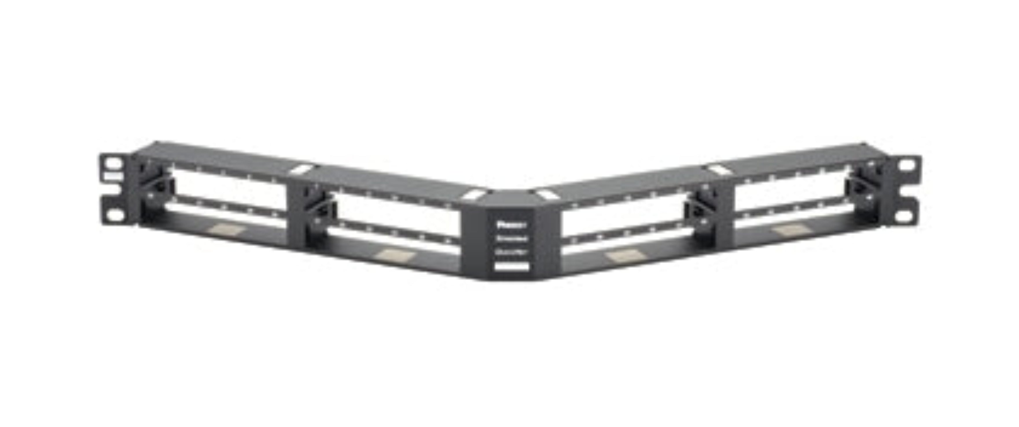 Panduit QN All Metal High Density Patch Panel - QASP48HDBL