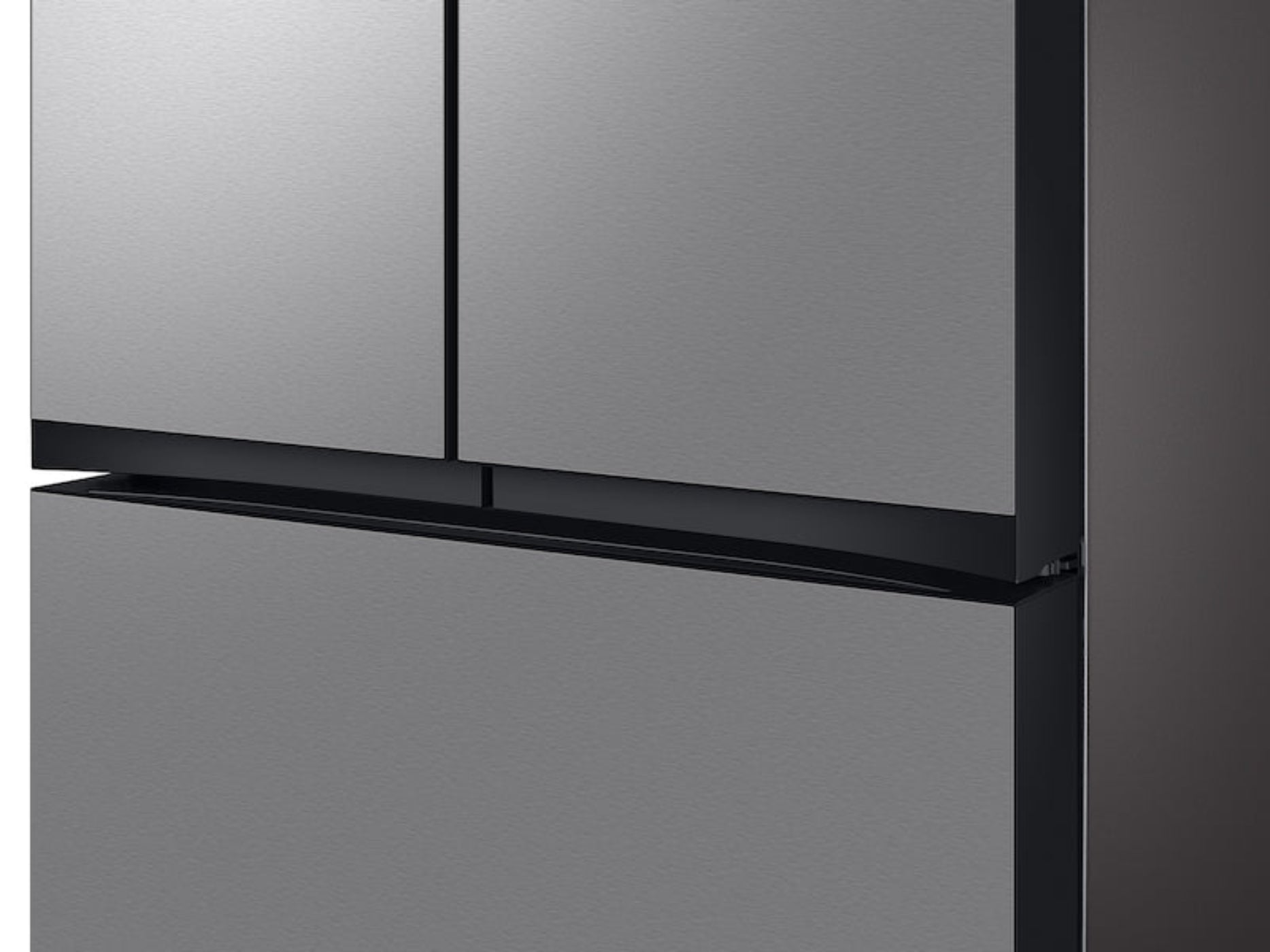 SAMSUNG Bespoke 36" 30 cu. ft. Standard Depth 3-Door French Door Smart Refrigerator in Stainless Steel with AutoFill Water Pitcher & Ice Maker - RF30BB6200QLAA
