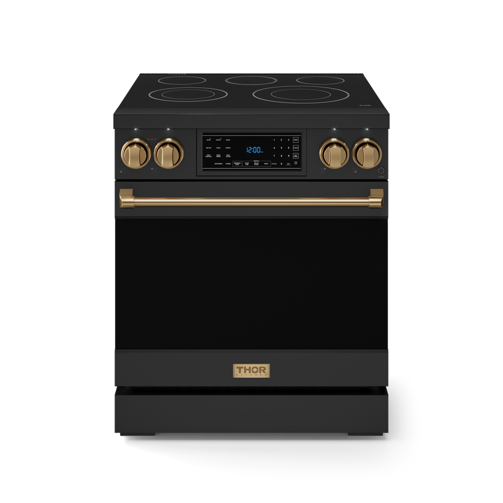 Thor Kitchen 30 Inch Professional Range with Tilt Panel Touch Control | Gordon Ramsay Series - RSE30B