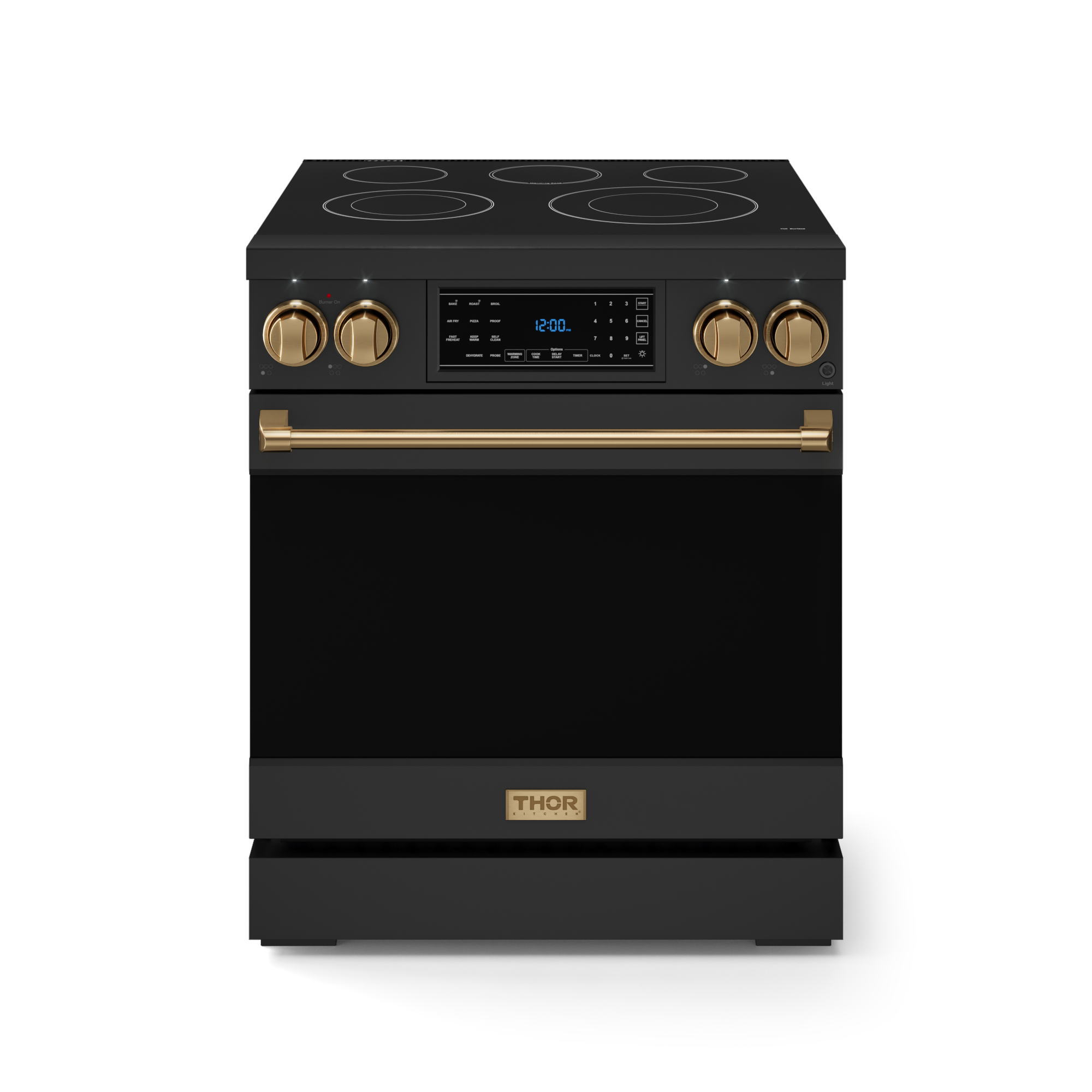 Thor Kitchen 30 Inch Professional Range with Tilt Panel Touch Control | Gordon Ramsay Series - RSE30B