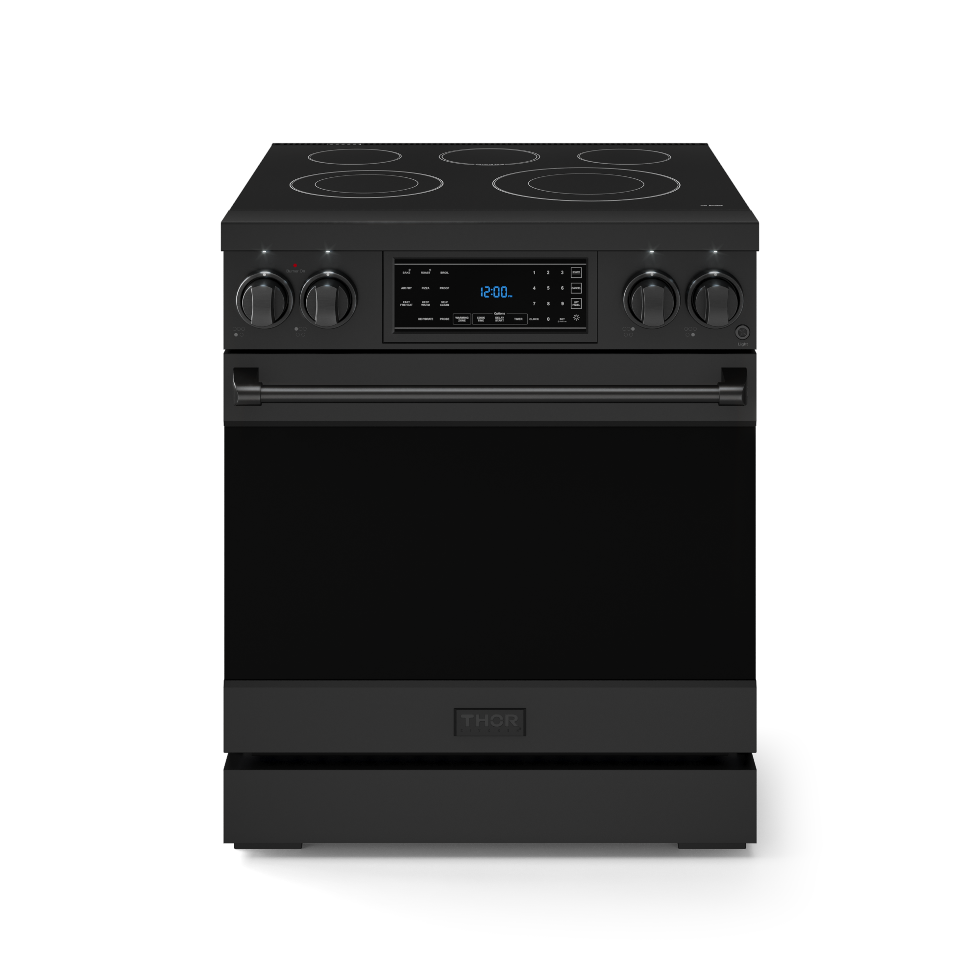 Thor Kitchen 30 Inch Professional Range with Tilt Panel Touch Control | Gordon Ramsay Series - RSE30B
