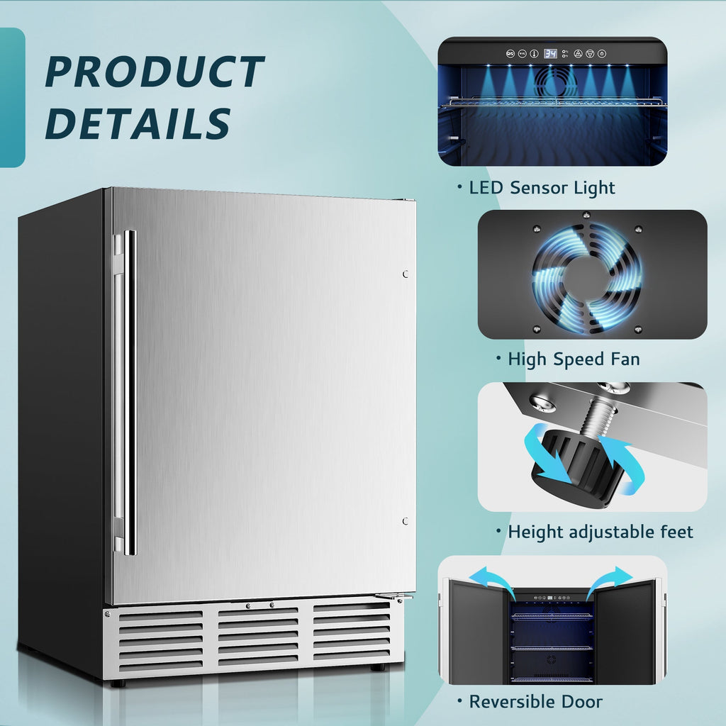 EUHOMY Pulse 150 Beverage & Wine Cooler