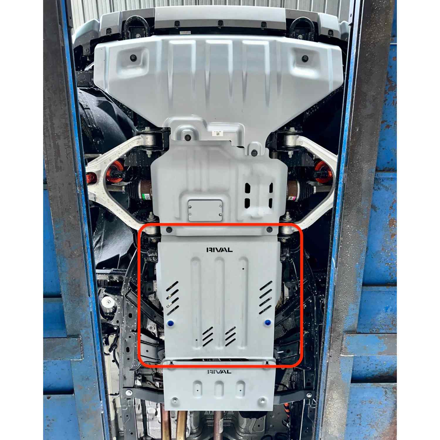 RIVAL Transmission Skid Plate 2024+ Ford Ranger, Raptor | 2021+ Bronco 4Door