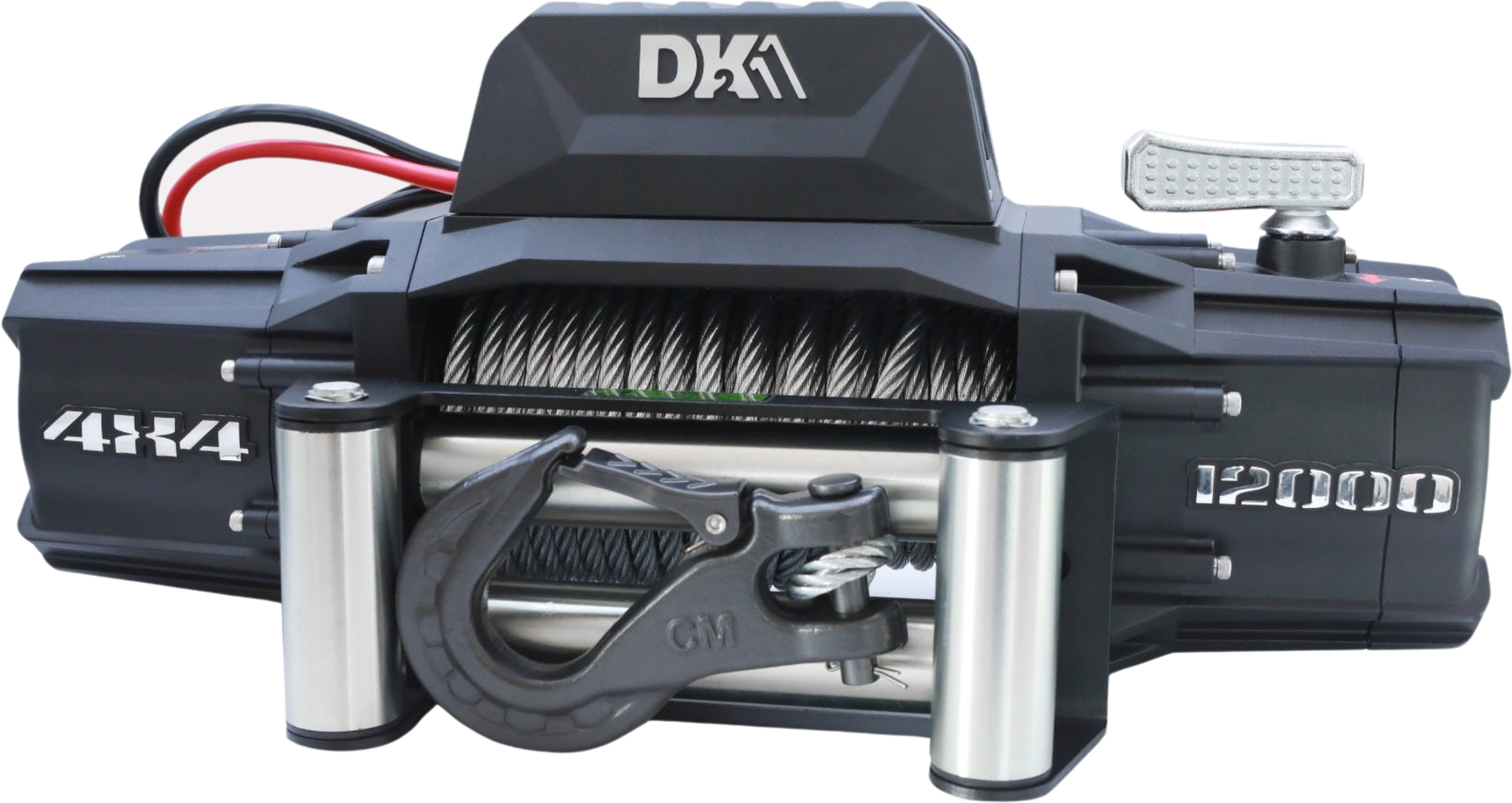 DK2 S12000 Electric Winch 12,000 lbs. 4 x 4 with Steel Cable New - S12000