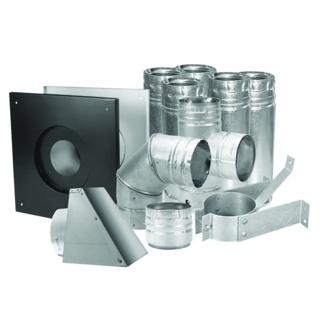 United States Stove Co. Duravent 4 In. Pellet Vent Kit Stainless - SKU_1768971094791_948