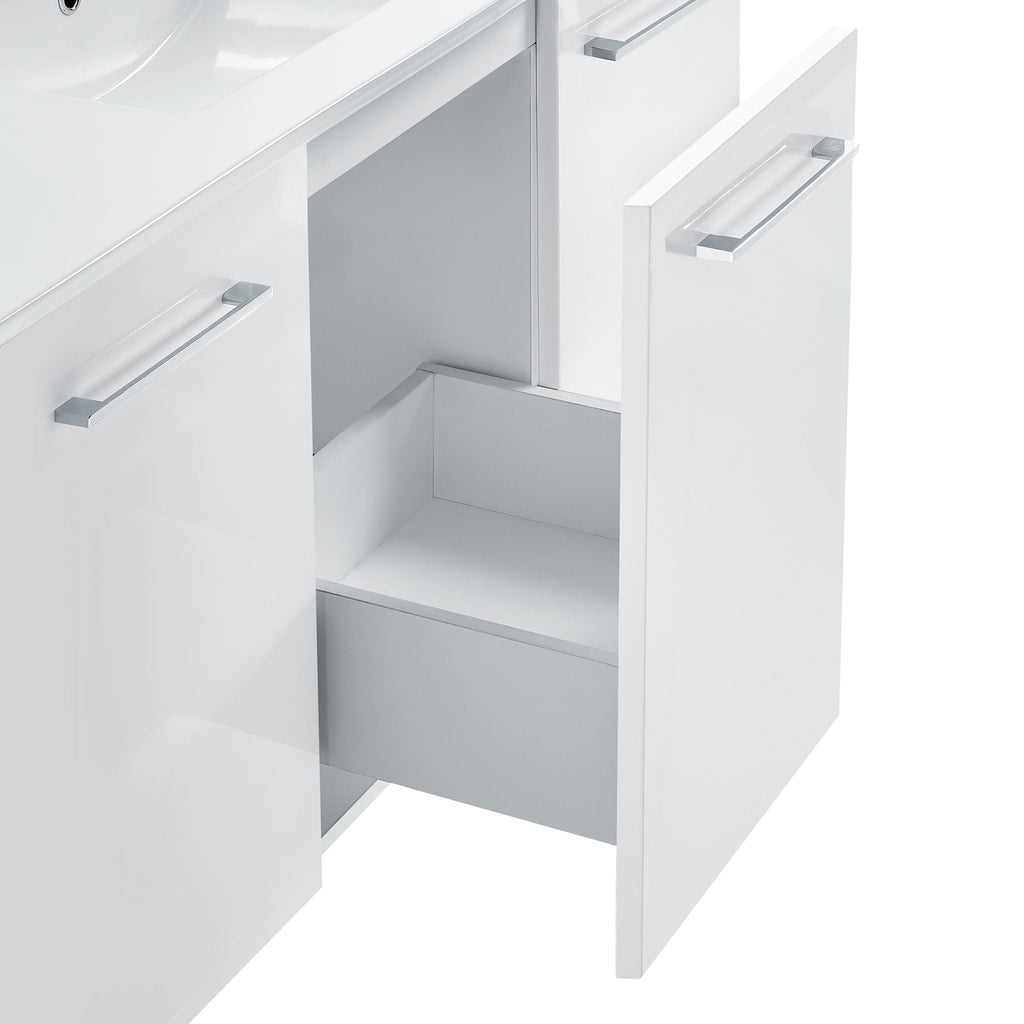 Swiss Madison Annecy 48" Bathroom Vanity in White - SM-BV214 - Backyard Provider