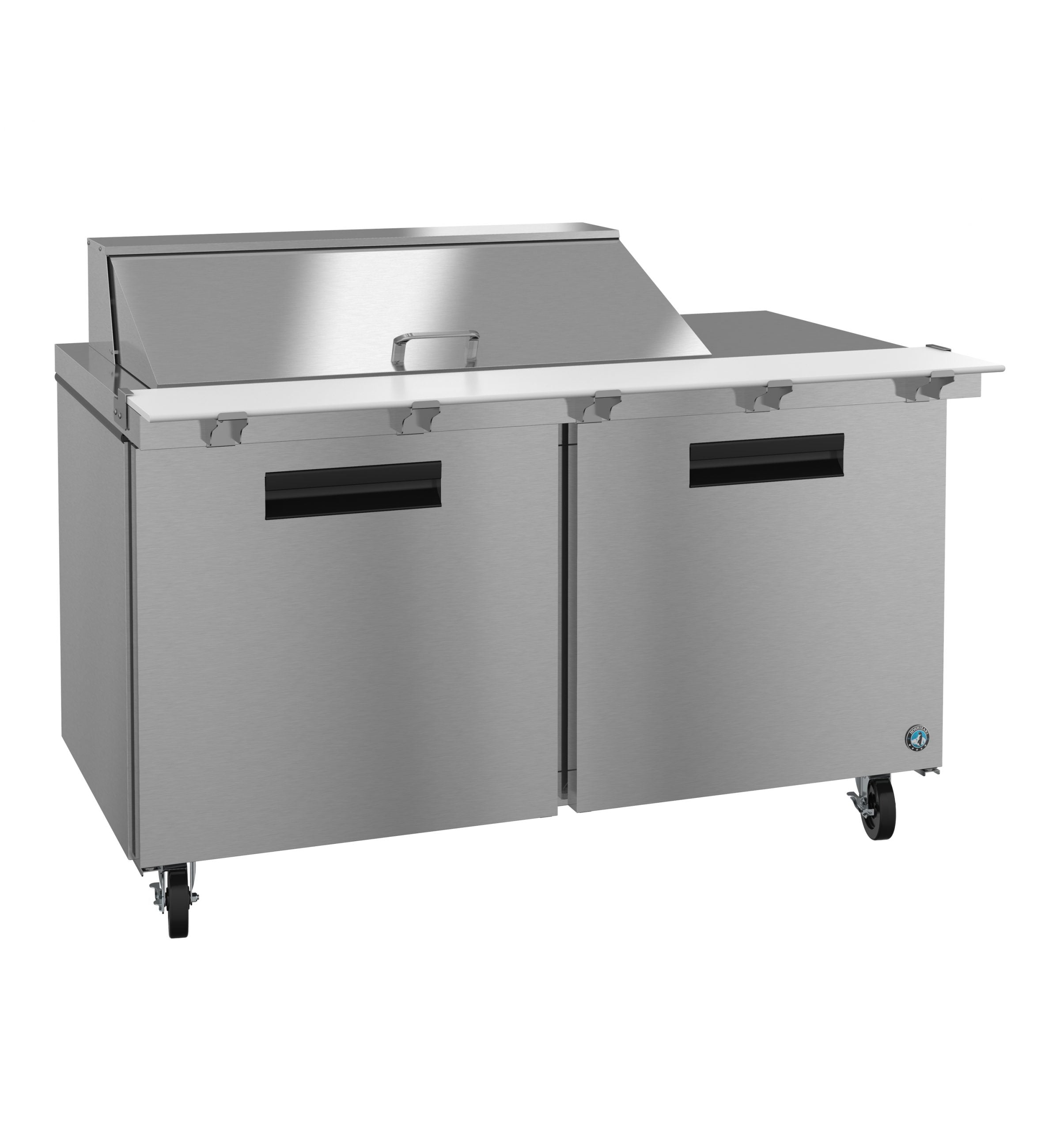 Hoshizaki SR60B-18M | 60" Wide 2 Door Mega Top Sandwich Prep Table - SR60B-18M