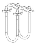 Spalding  Saddle/Pipe Clamps (6) - 301-047