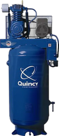 Quincy QT Pro Plus Air Compressor 7.5 HP 80 Gallon Two Stage 1-Phase 230V 471CS80VCBP New - 2020040721