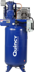 Quincy QT Pro Plus Air Compressor 5 HP 80 Gallon Two Stage 1-Phase 230V 451CS80VCBP New - 2020040706