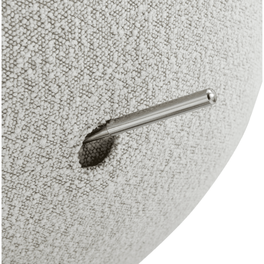 New Pacific Direct Max Fabric Swivel Rocker Accent Arm Chair Chrome Legs -  6300065-563