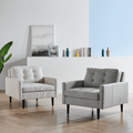 New Pacific Direct Ritchie KD Fabric Accent Arm Chair  - 1900178-410