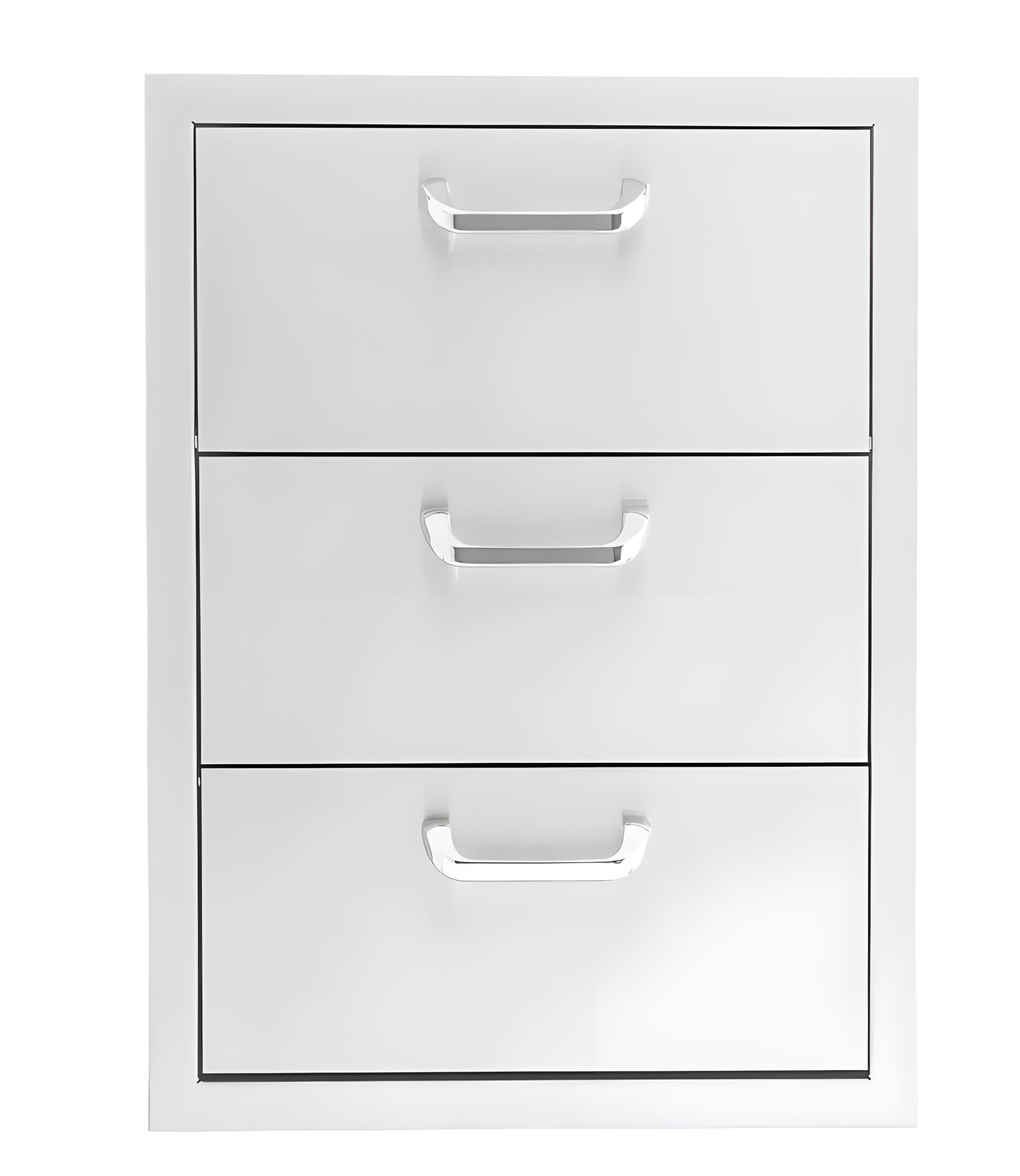 PCM 260 Series 16" Triple Drawer w/ Paper Towel Holder -  BBQ-260-DRW3-PTH