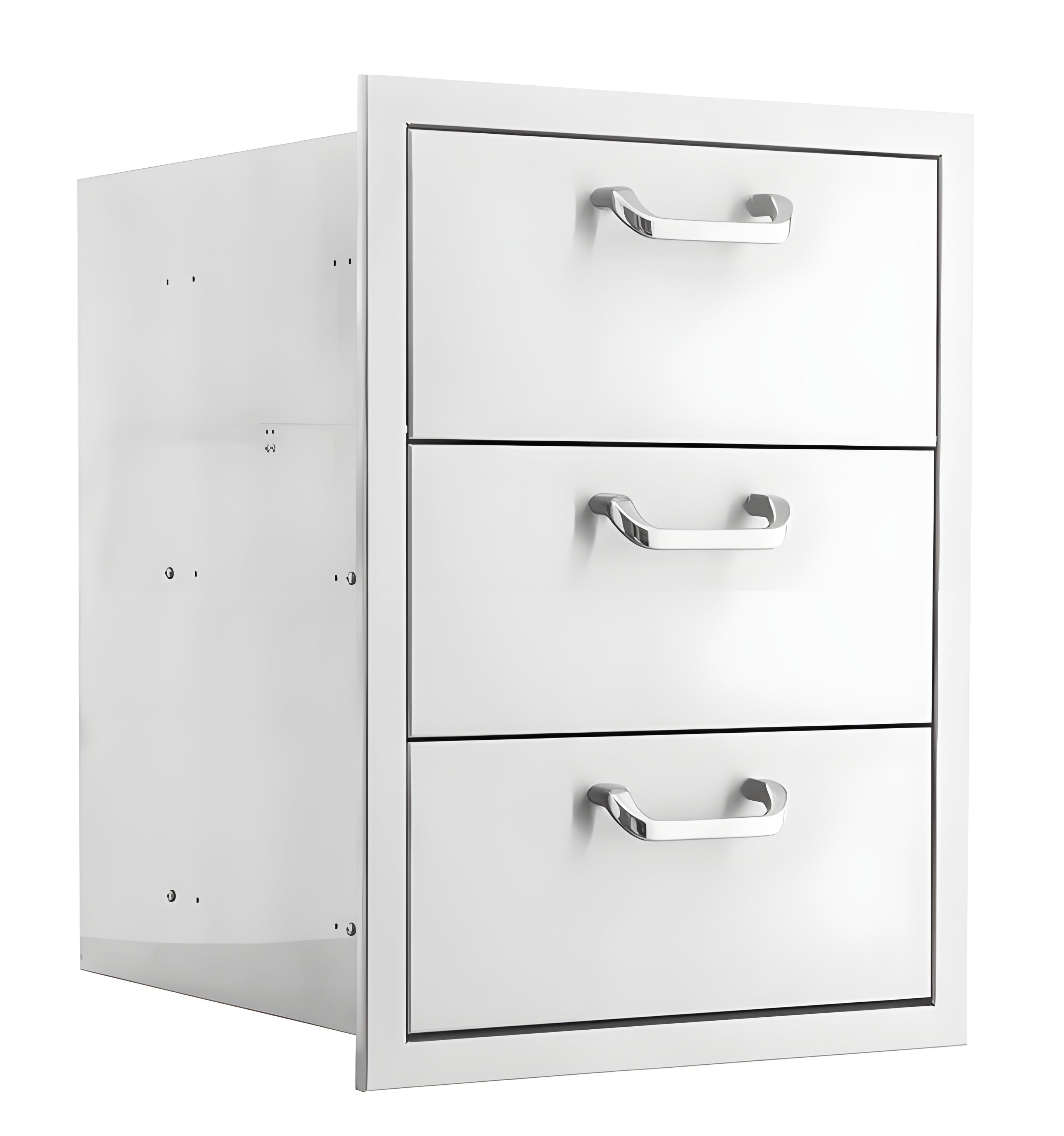 PCM 260 Series 16" Triple Drawer w/ Paper Towel Holder -  BBQ-260-DRW3-PTH