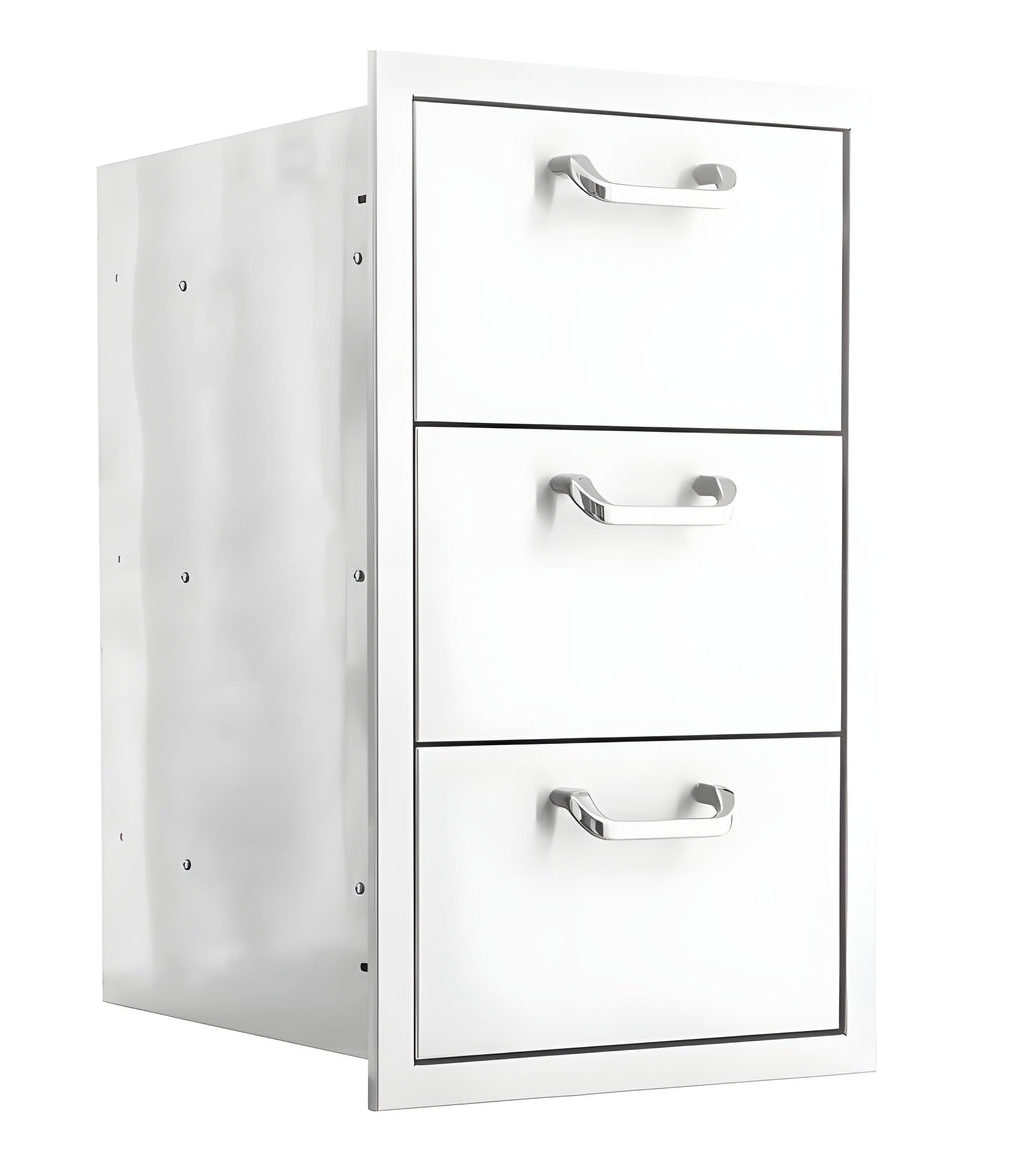 PCM 260 Series 16" Triple Access Drawer -  BBQ-260-DRW