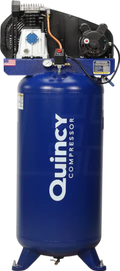 Quincy Air Compressor 3.5 HP 60 Gallon Single Stage 1-Phase 230V New - 2021116664