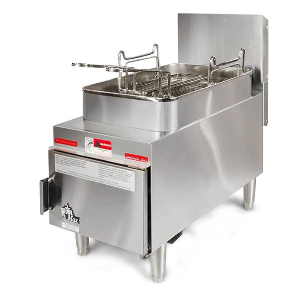 Star 8E-615FF-NAT 30,000 BTU Star-Max® Gas Fryers - 8E-615FF-NAT