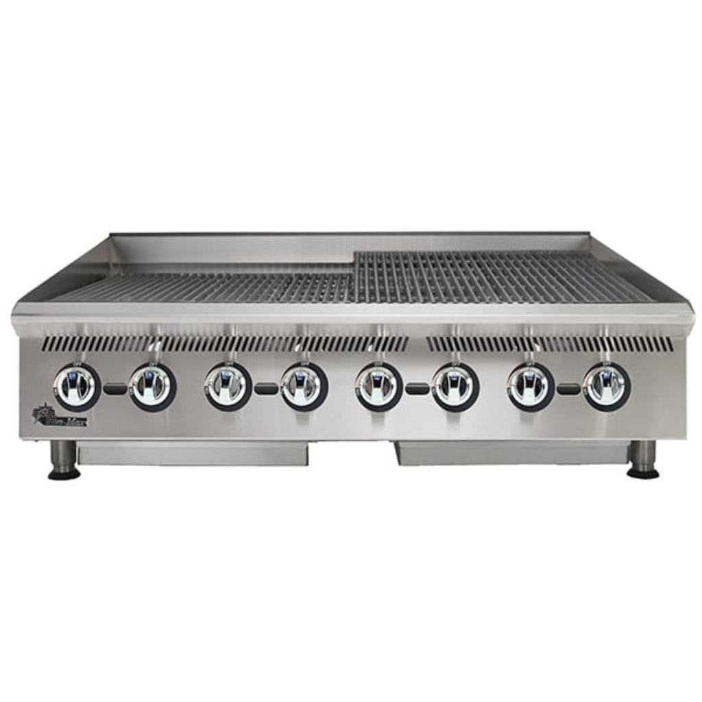 Star 8H-8048CBB 48" 160,000 BTU Natural Gas Ultra-Max® Gas Charbroilers - 8H-8048CBB