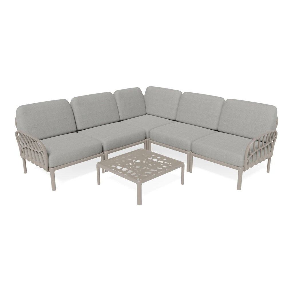 Strata Furniture Dahlia Patio Corner Sofa and Table  - ODAXSETGG