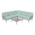 Strata Furniture Dahlia Patio Corner Sofa and Table -  ODAXSETGM