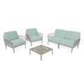 Strata Furniture Dahlia Patio Loveseat and Chair Group -  ODALCCTGM