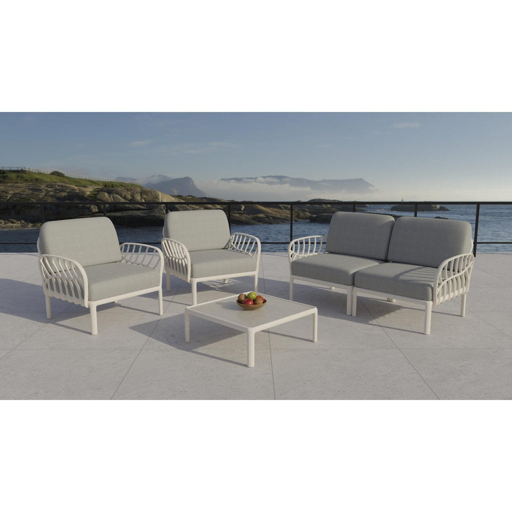 Strata Furniture Dahlia Patio Loveseat and Chair Group  - ODALCCTWG