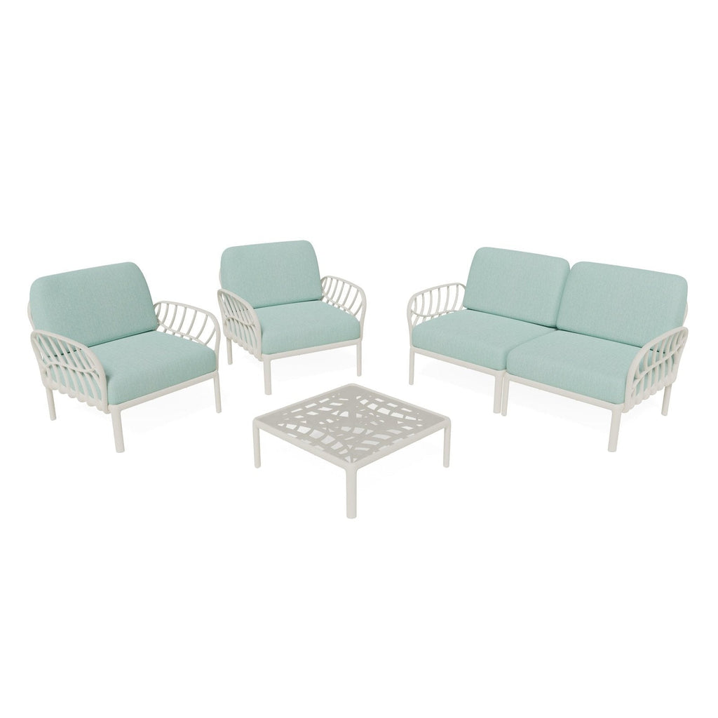Strata Furniture Dahlia Patio Loveseat and Chair Group -  ODALCCTGM