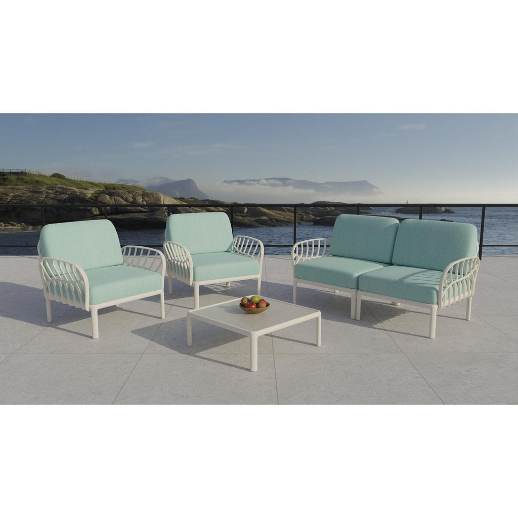 Strata Furniture Dahlia Patio Loveseat and Chair Group  - ODALCCTWM