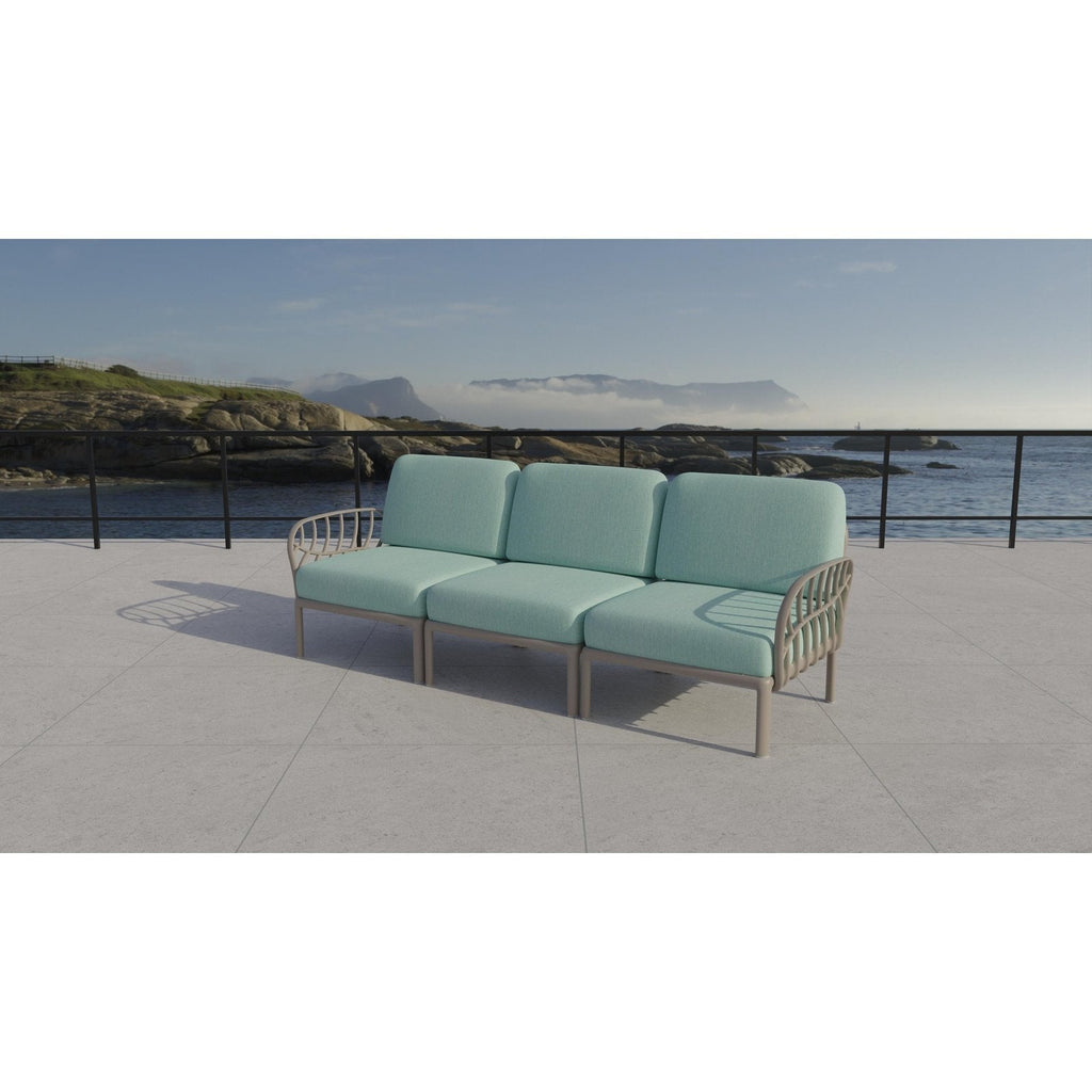 Strata Furniture Dahlia Patio Sofa Grey  - ODASGM