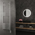 Paris Mirror Themis Wall Mounted Electric Towel Warmer in Chrome - THEMCHRCUR17