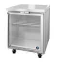 Hoshizaki UF27B-GLP01 | 27" Wide 1 Glass Door Undercounter Freezer - UF27B-GLP01