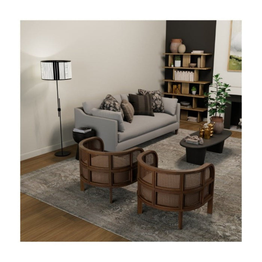 Union Home Laurel Coffee Table - Charcoal -  LVR00294