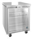 Hoshizaki UR27B-GLP01 | 27" Wide 1 Glass Door Undercounter Refrigerator - UR27B-GLP01
