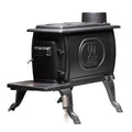 United States Stove Co. 900 Sq. Ft. Cast Iron Log Wood Stove - 1768972037217_100