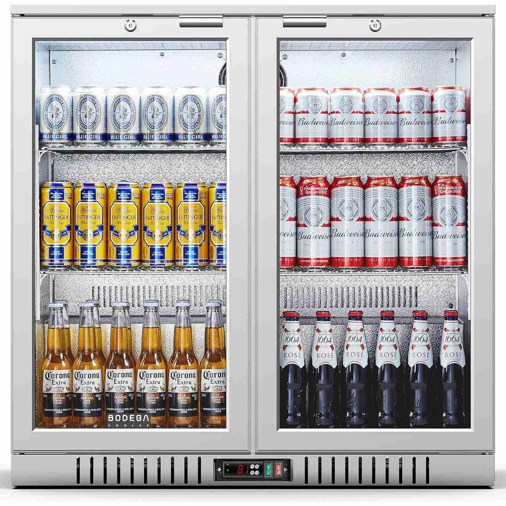 Bodega cooler Under Counter Back Bar Refrigerator 7.4 Cu.Ft