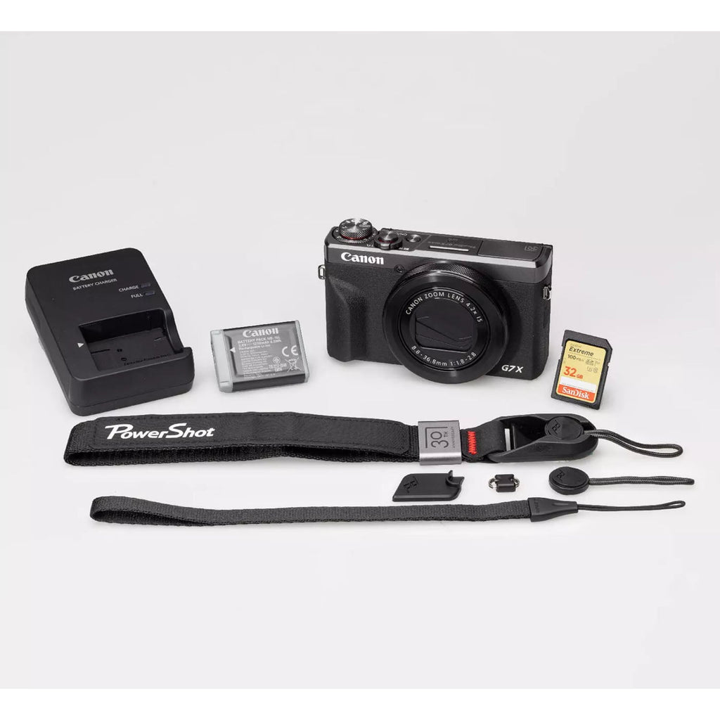 Canon PowerShot G7 X Mark III Graphite Kit - CA7563C016