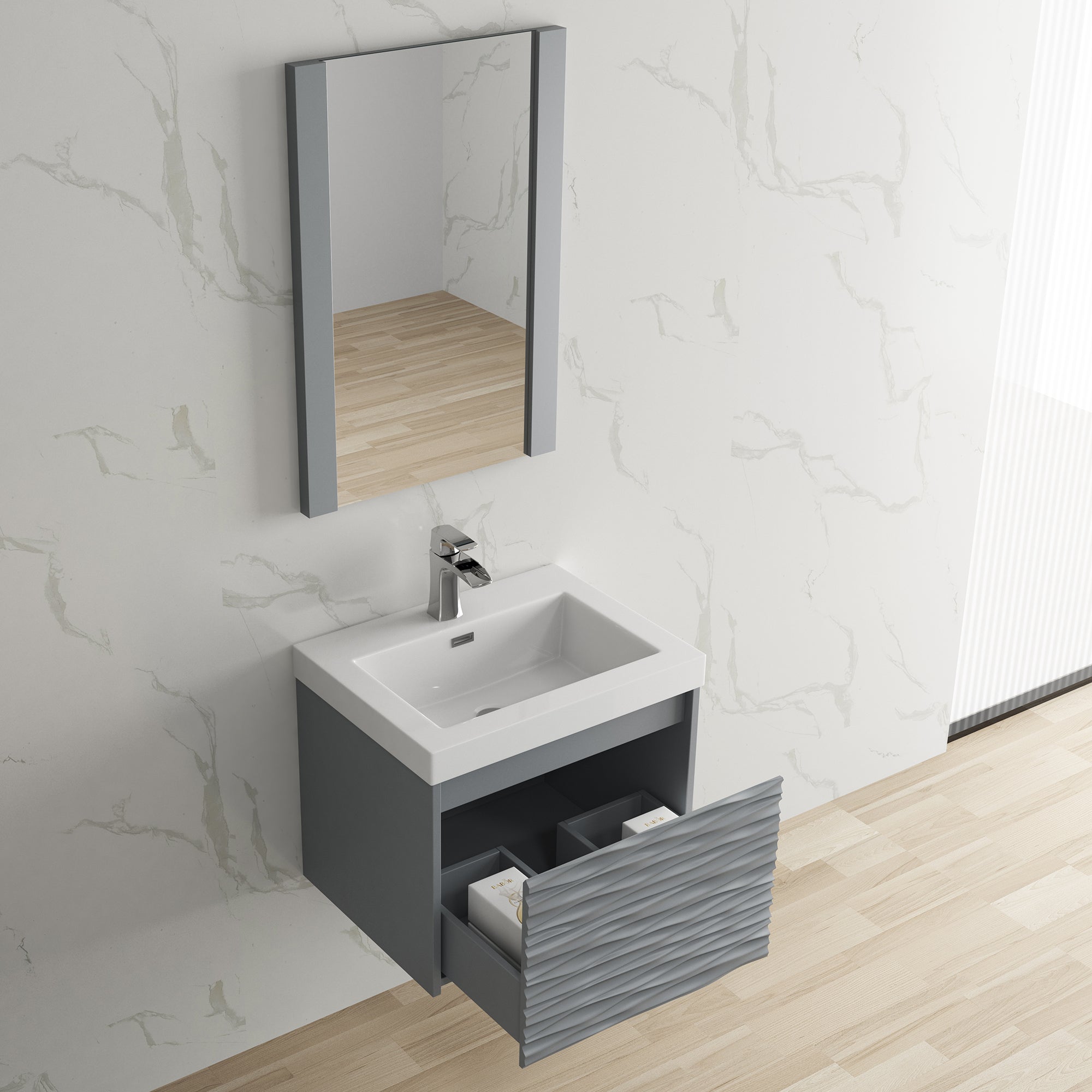 Blossom Paris 24 Inch Bathroom Vanity - V8008 24 01