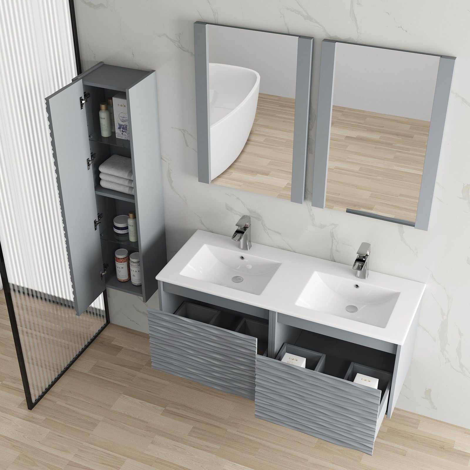 Blossom Paris 48 Inch Bathroom Vanity - V8008 48 01D