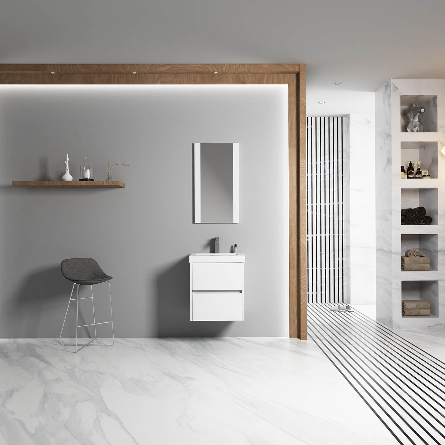 Blossom Valencia 20 Inch Bathroom Vanity - V8016 20 01
